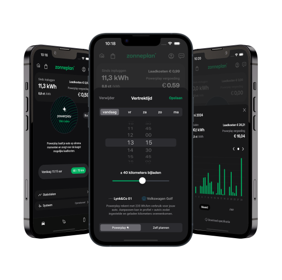App weergave Charge 2
