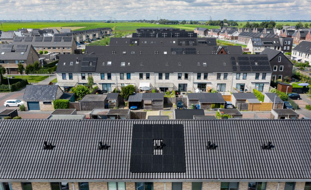 In deze gemeenten groeide het aantal huizen met zonnepanelen vorig jaar het hardst
