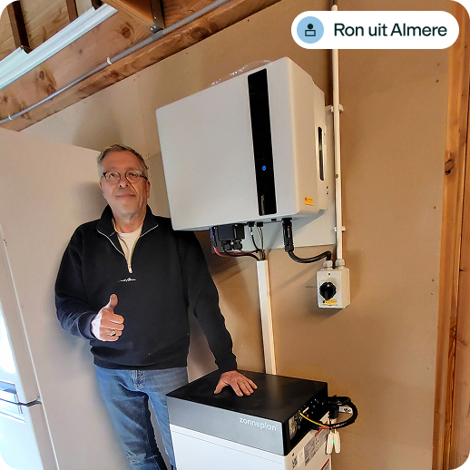 Klantervaring thuisbatterij