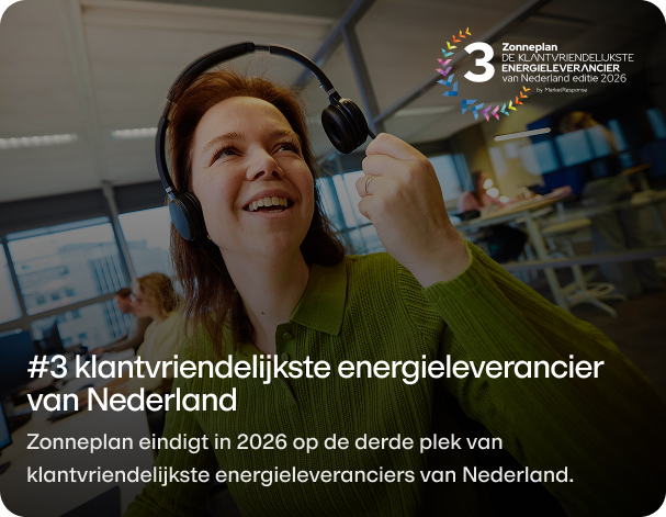 Zonneplan eindigt in 2026 op de derde plek van klantvriendelijkste energieleveranciers van Nederland.